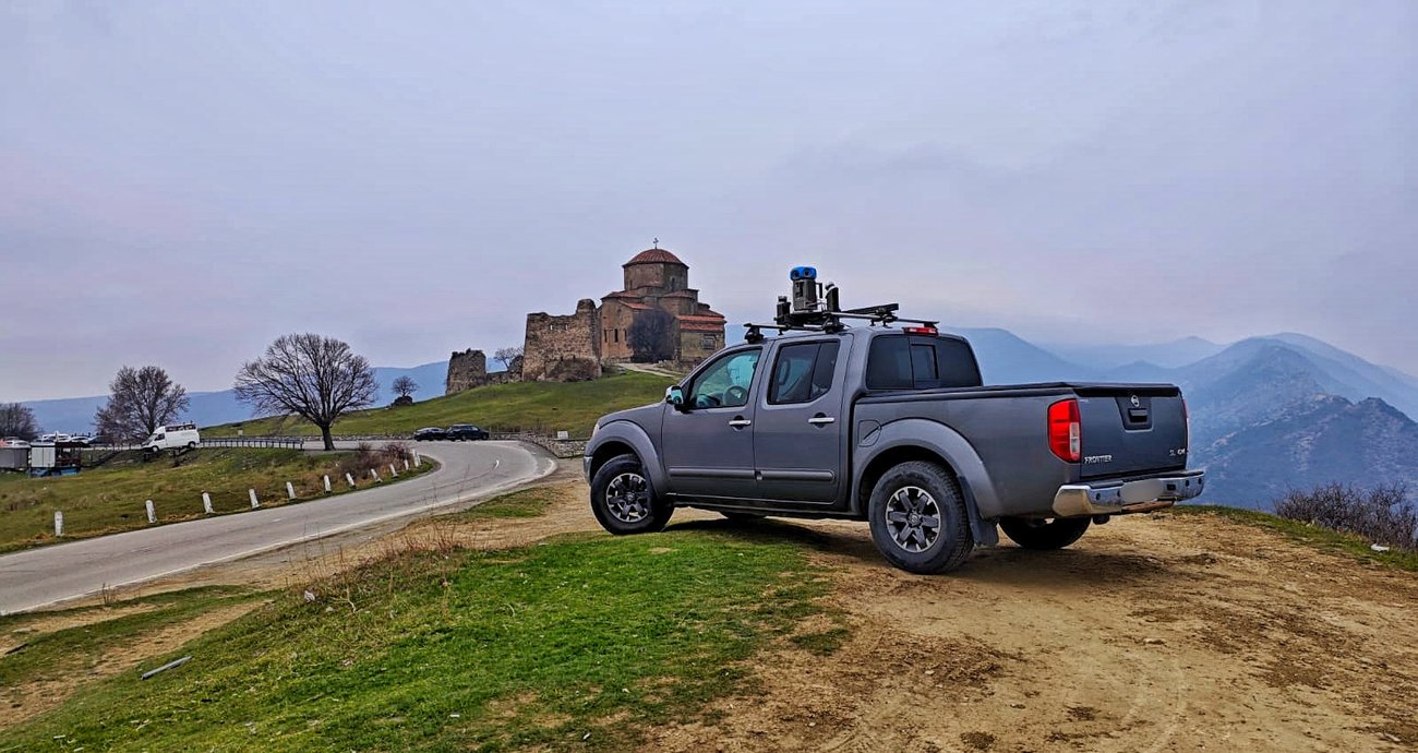 0.hero image street view car at jvari monas.width 1300.jpg Street View opens a new window into Georgia