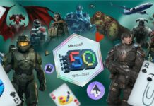 Microsoft’s 50th Anniversary: New Xbox Backgrounds and Themes Microsoft 50th Anniversary Hero Image