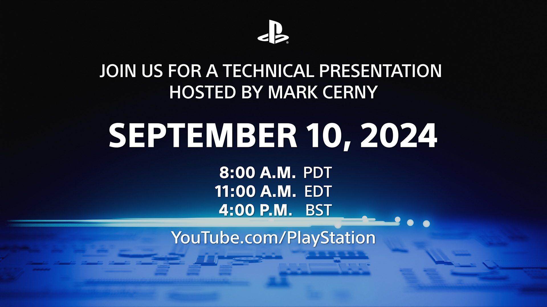 066b4c315cc4c34e1fdde28f518006daf757fc26.jpg Tune in tomorrow for a PlayStation 5 Technical Presentation hosted by Mark Cerny