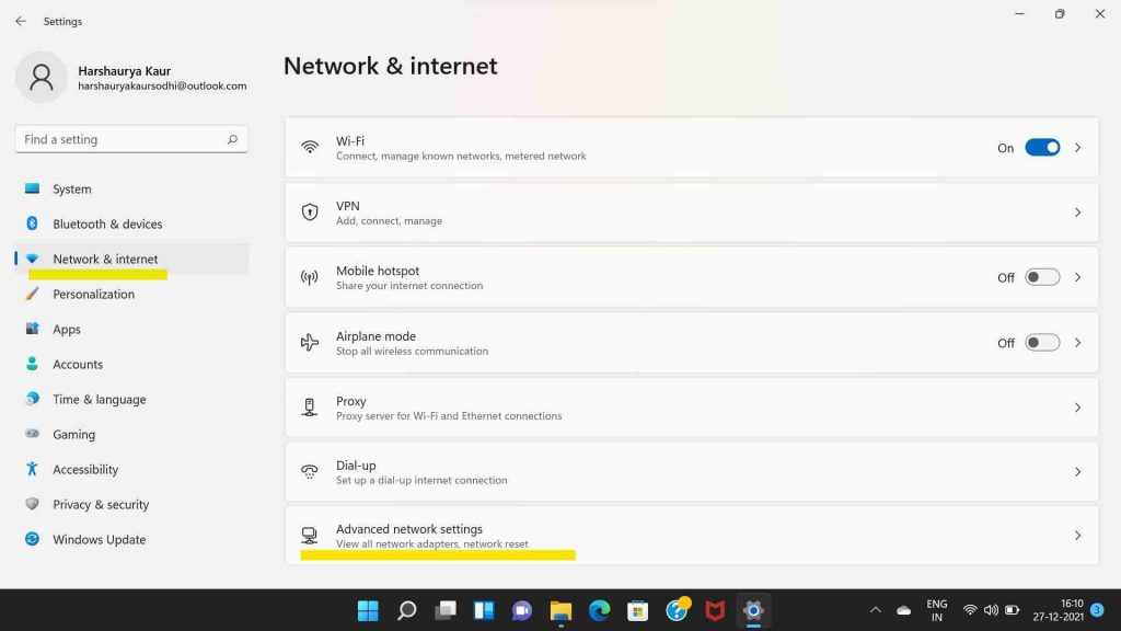 Track Internet Usage on Windows 11