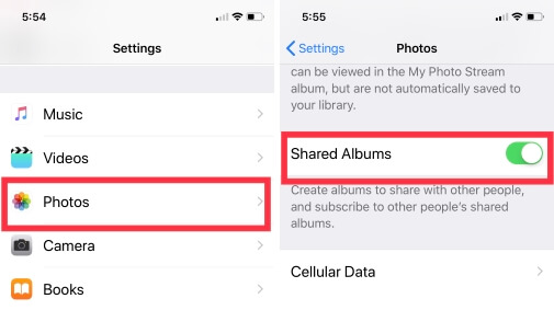 Create And Manage iCloud Shared Albums In iOS 15
