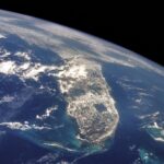 NASA Study Reveals Surprising Sea Level Increase for 2024 Global view of Florida