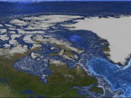 NASA Supercomputers Explore Greenland’s Active Glacier Environment Ocean currents swirl around North America