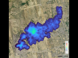 NASA Tool Spots Initial Greenhouse Gas Emissions Carbon Mapper Coalition’s Tanager-1 satellite detected this methane plume in Karachi, Pakistan