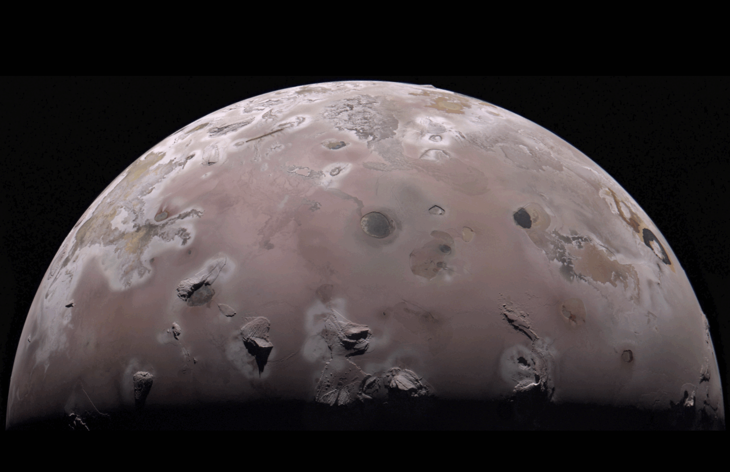 1 pia26484 io north polar region.png The north polar region of Jupiter’s volcanic moon Io
