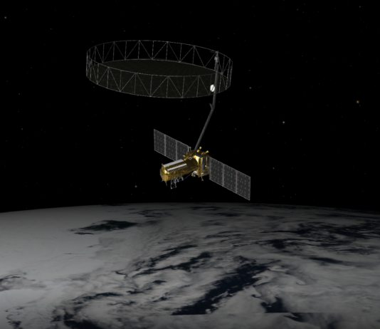 NISAR Satellite to Provide Distinct Earth Insights, Says NASA artist’s concept depicts the NISAR satellite orbiting Earth over Antarctica