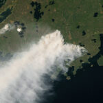 NASA Study Quantifies Carbon Output from Huge Canadian Wildfires Wildfire smoke from Nova Scotia