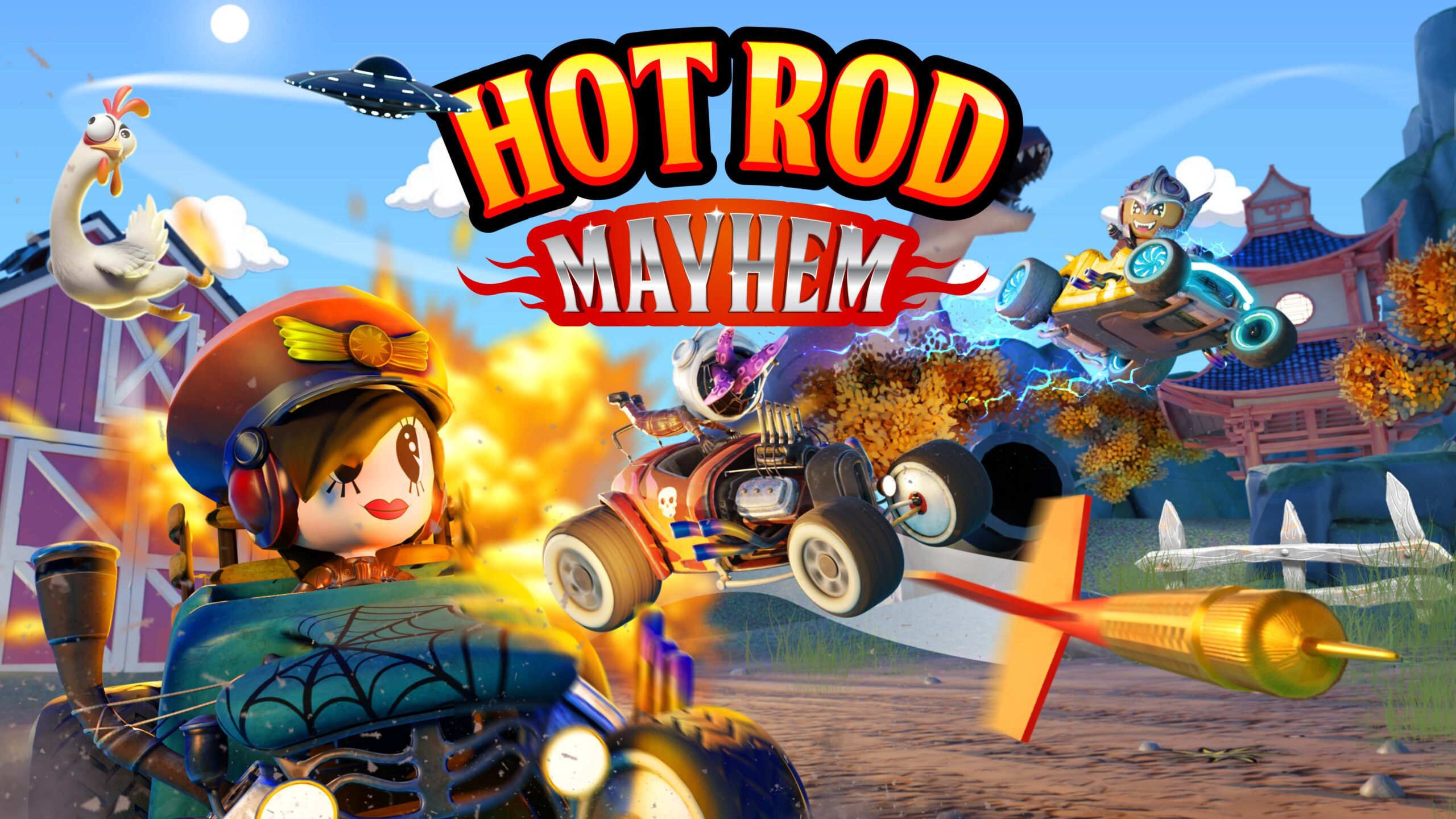 Hot Rod Mayhem key art
