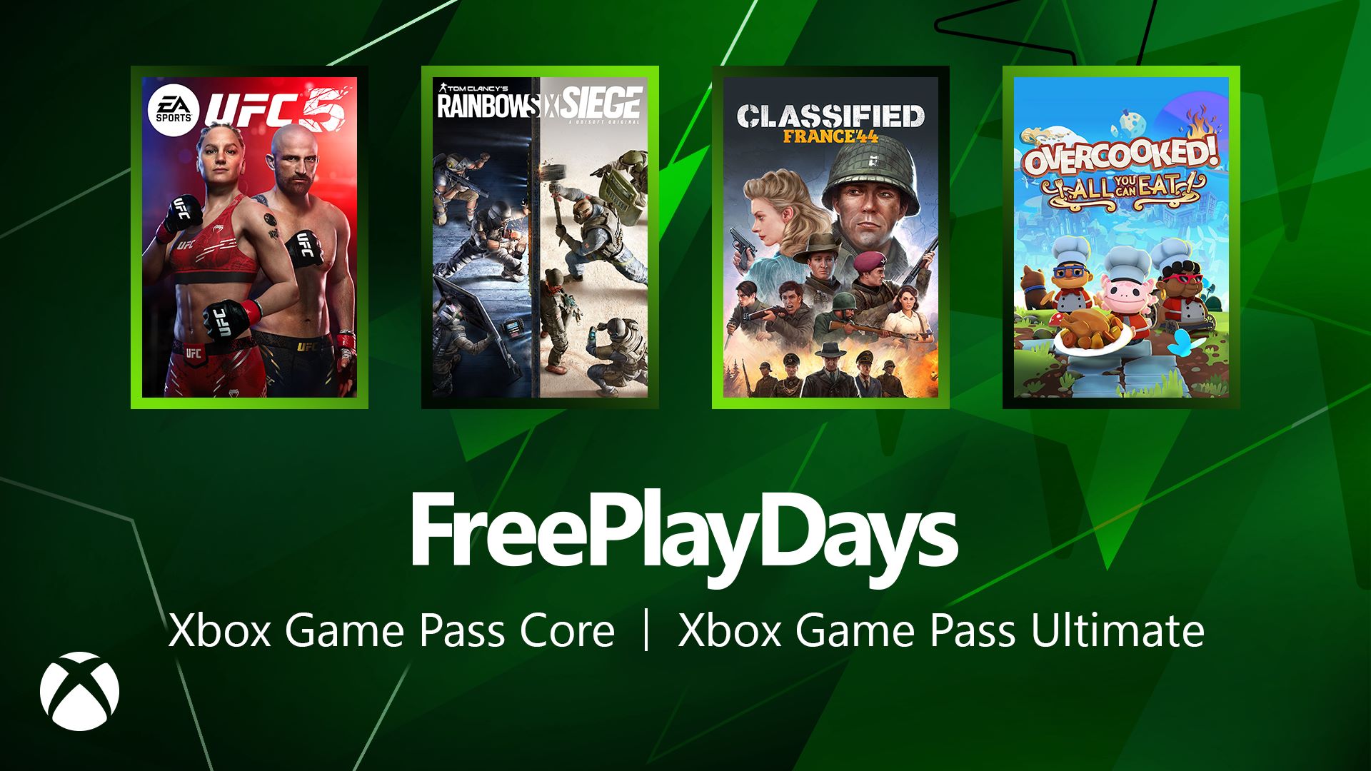 1726167273.png Free Play Days – UFC 5, Rainbow Six Siege, Classified: France ’44 and Overcooked All You Can Eat - Xbox Wire