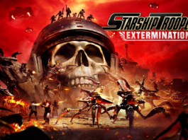 Starship Troopers: Extermination – Solo or Co-op Play Options Starship Troopers key art