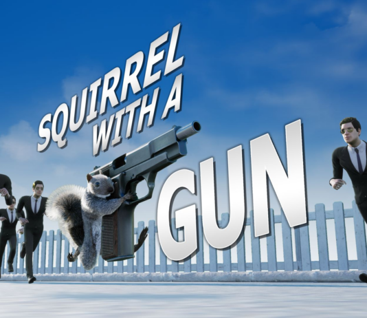 Squirrel With A Gun Launches Today: Beyond Action-Shooter Squirrel with a Gun key art