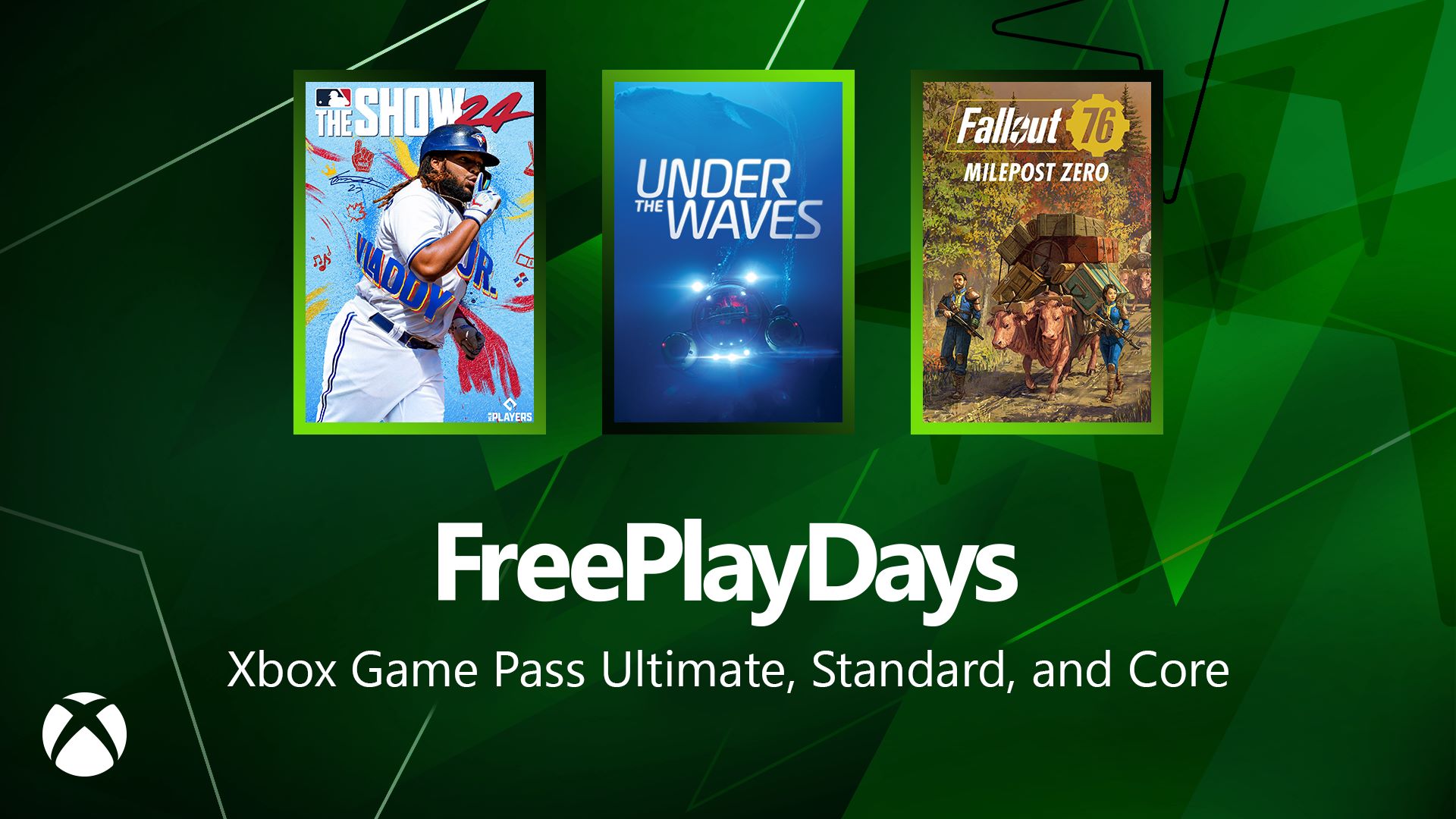 Free Play Days – MLB The Show 24, Under the Waves and Fallout 76 - Xbox Wire