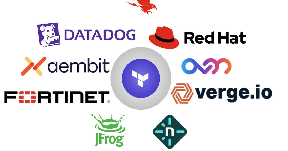 New Terraform integrations with Crowdstrike, Datadog, JFrog, Red Hat, and more