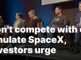 Investors advise against rivaling or imitating SpaceX Don’t compete with or emulate SpaceX, investors urge