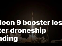 Falcon 9 booster missing post-landing on droneship Falcon 9 booster lost after droneship landing