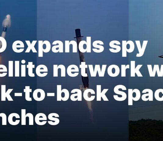 NRO Boosts Spy Satellite Array with Consecutive SpaceX Launches NRO expands spy satellite network with back-to-back SpaceX launches