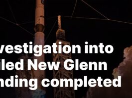 New Glenn landing failure probe concludes Investigation into failed New Glenn landing completed