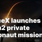 Fram2 private astronaut mission launched by SpaceX SpaceX launches Fram2 private astronaut mission