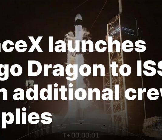 Cargo Dragon lifts off with extra crew supplies to ISS SpaceX launches cargo Dragon to ISS with additional crew supplies
