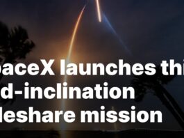 SpaceX completes third mid-inclination rideshare mission launch SpaceX launches third mid-inclination rideshare mission