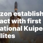 Amazon Communicates with Initial Active Kuiper Satellites Successfully Amazon establishes contact with first operational Kuiper satellites