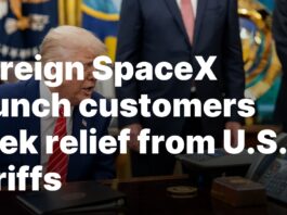 Foreign SpaceX clients request U.S. tariff exemptions differently Foreign SpaceX launch customers seek relief from U.S. tariffs