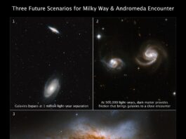 Hubble Questions Inevitable Galactic Collision, Says NASA Apocalypse When? Hubble Casts Doubt on Certainty of Galactic Collision - NASA Science