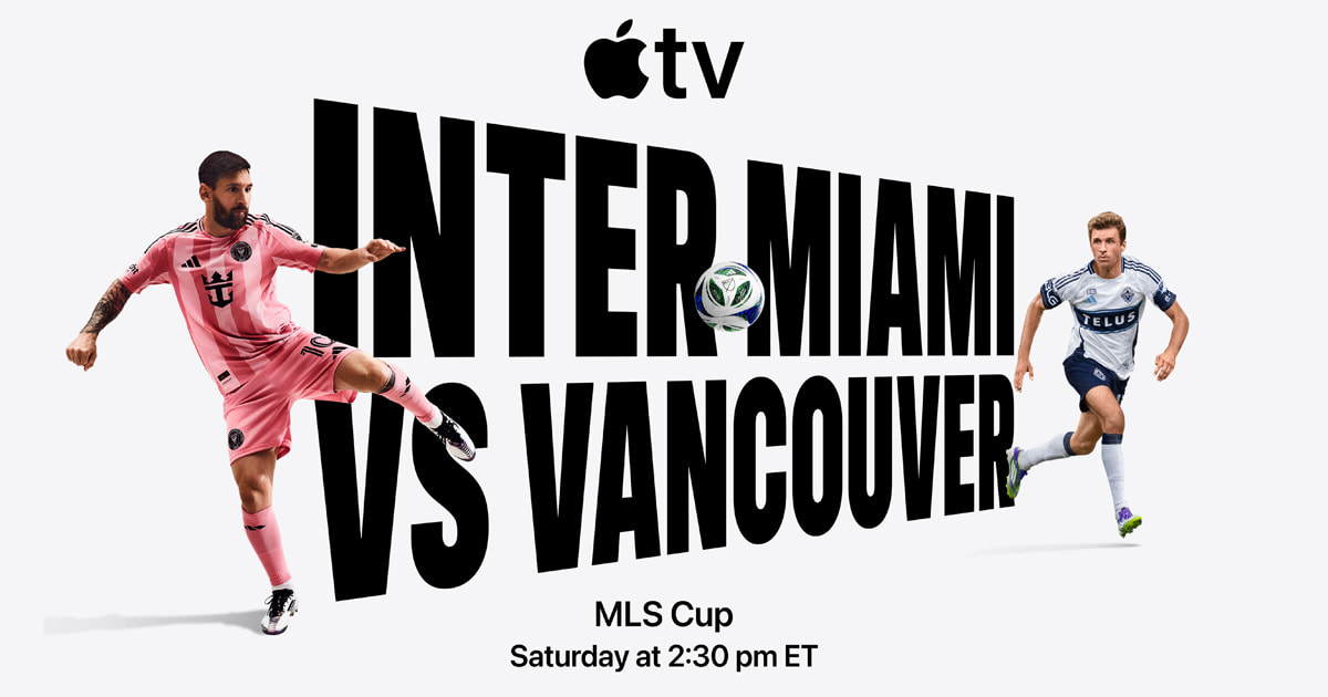 MLS Cup streams free on Apple TV this Saturday