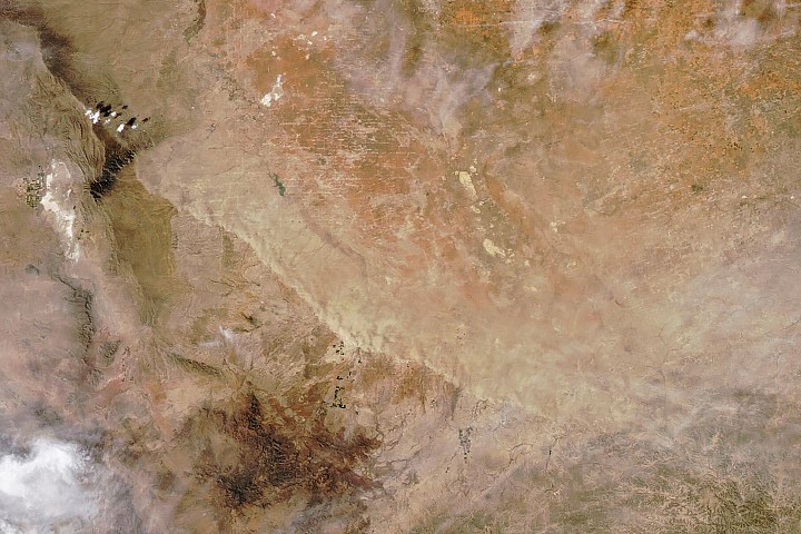 Wave of Dust Rolls Through Texas - NASA Science