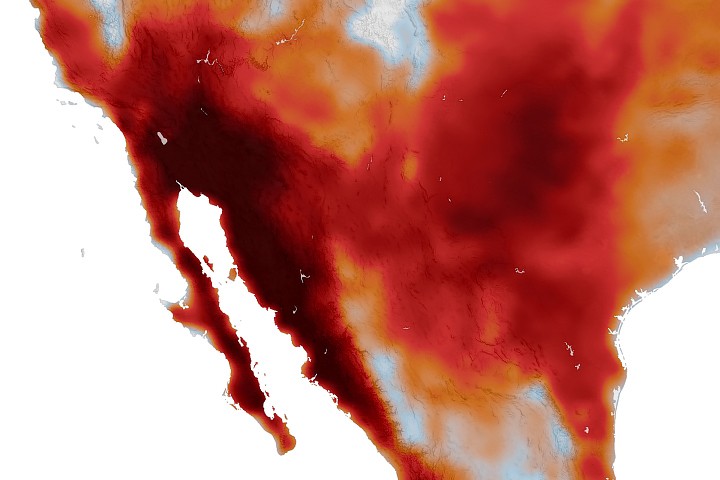 1774499420 cq5dam.web .1280.1280.jpeg A Hot Start to Spring in the Southwest - NASA Science