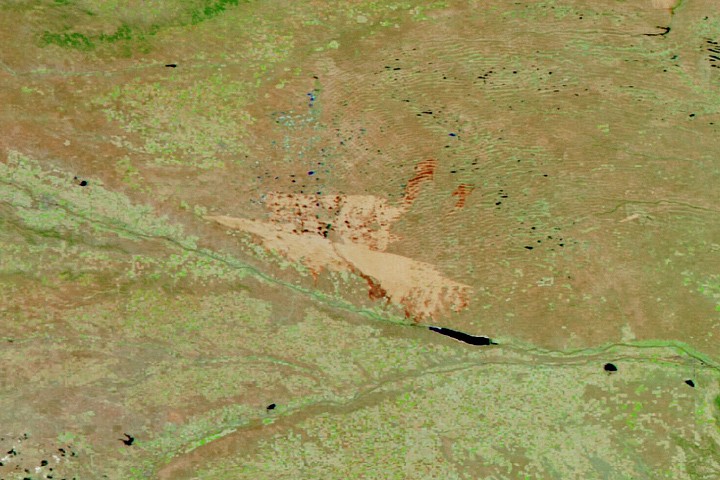 Fires Tear Through Nebraska Grasslands - NASA Science