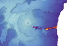 NASA Observes Réunion Island Lava Flow Reaching Ocean Shores Réunion Island Lava Reaches the Sea - NASA Science