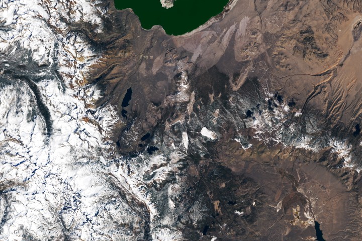 A Volcanic Medley Near Mammoth Lakes  - NASA Science
