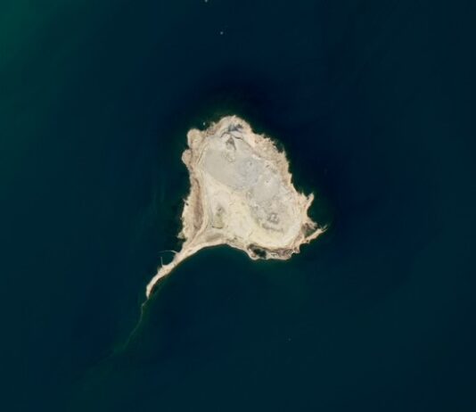 NASA Explores Unique Mud Volcano Islands in Azerbaijan A School of Mud Volcano Islands in Azerbaijan - NASA Science