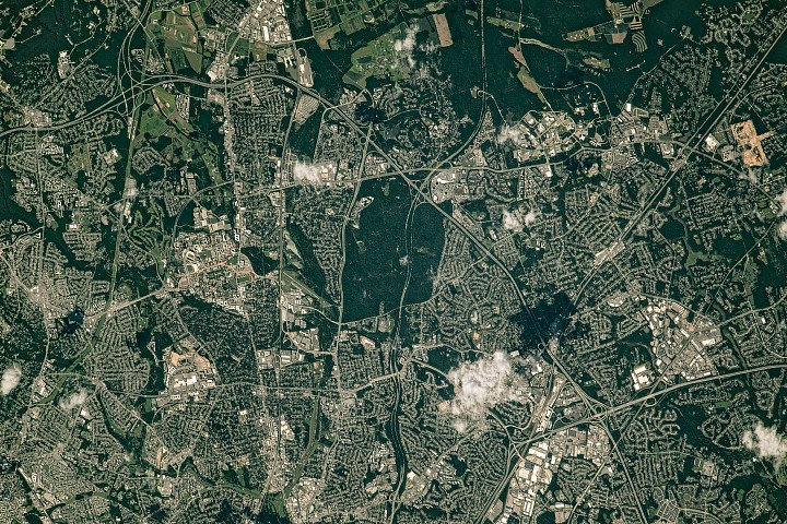 Belts of Green in the Washington Suburbs - NASA Science