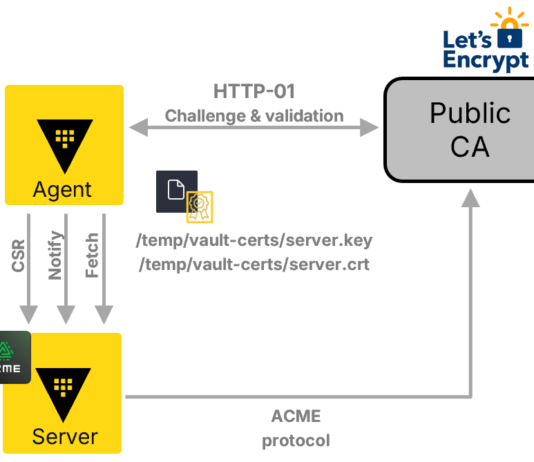 Unified Public CA Orchestration with IBM Vault Enhances Trust Framework CSR workflow with Vault Agent