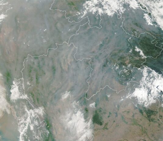 NASA Reports Smoke Pollution in Northern Thailand Smoke Shrouds Northern Thailand - NASA Science
