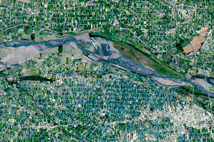 An Agricultural Mosaic in Taiwan - NASA Science