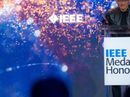 IEEE Recognizes Jensen Huang for Contributions to GPU Technology IEEE Honors Jensen Huang for GPU Innovations