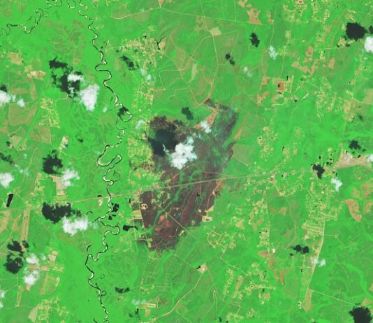 NASA Monitors Wildfires in Georgia: Latest Science Insights Fires Rage in Georgia - NASA Science