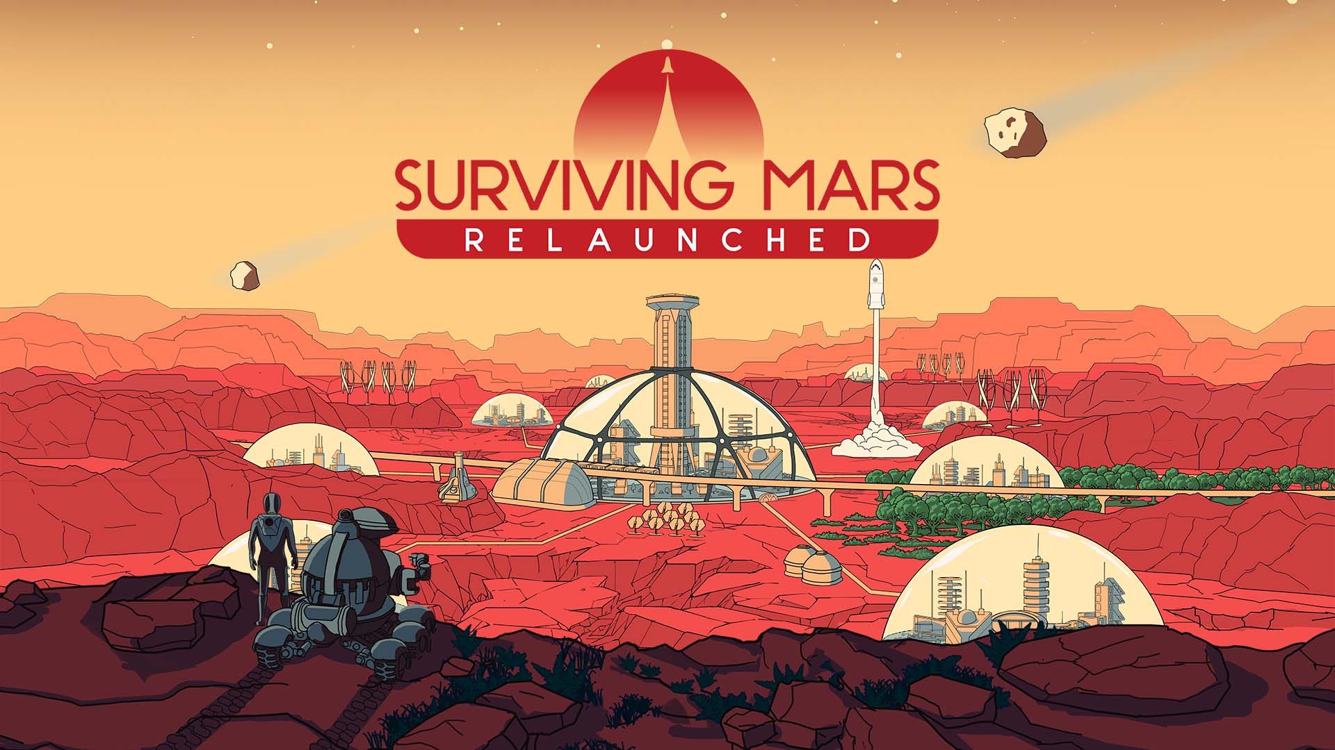 Surviving Mars Relaunched Hero Image