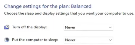 Windows 11 after long sleep