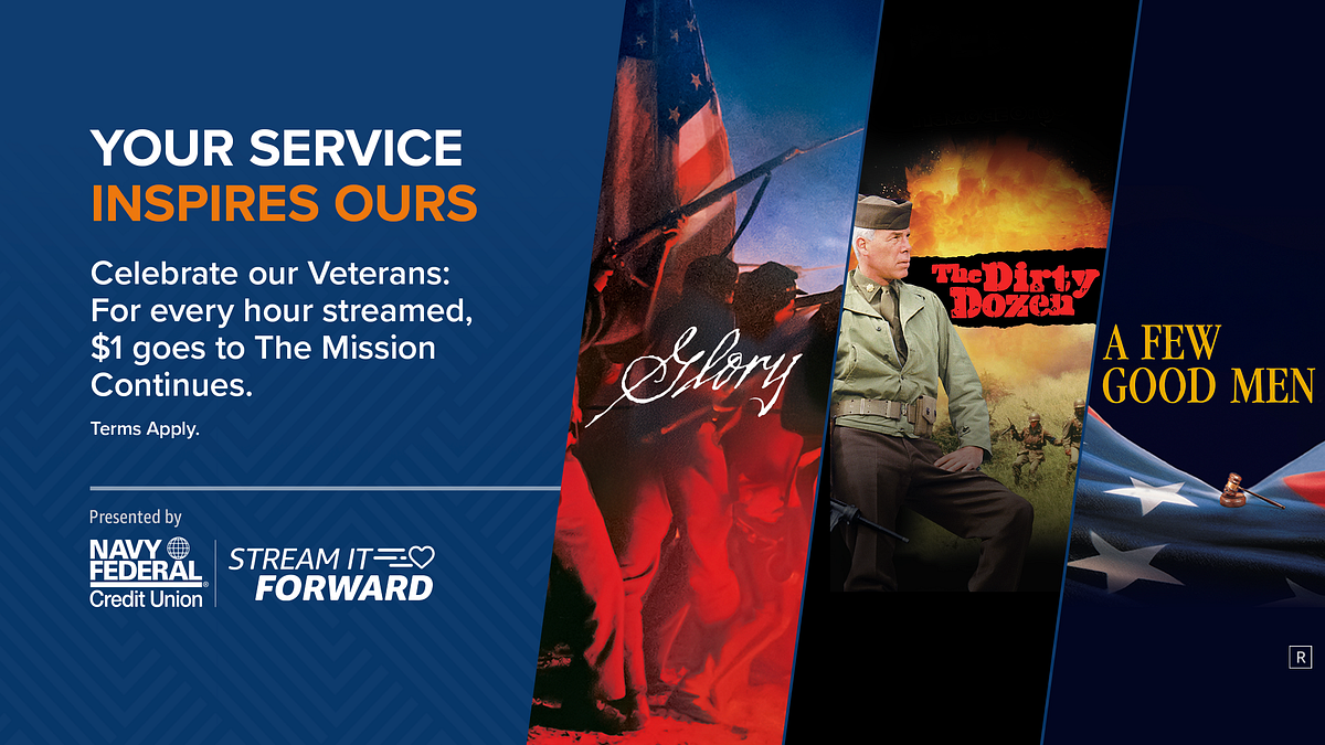 1qvrvgvfe0oxjtcwms9wrhg.png Help support our Veterans by watching select Prime Video content on Fire TV.