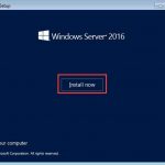 How To Install Windows Server 2016 ?
