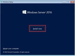 How To Install Windows Server 2016 ?