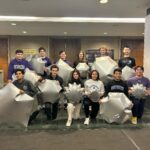 Northwestern University Wins BIG Idea Lunar Inflatables Competition Northwestern University team members pose with lunar inflatable prototypes from their METALS project in NASA’s 2024 BIG Idea Challenge.