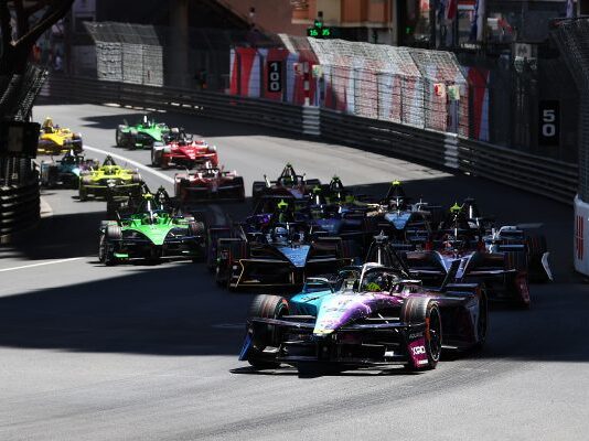 Lenovo Enhances AI-Powered Broadcasts and Fan Engagement for Formula E MONTE-CARLO, MONACO - MAY 16: Dan Ticktum of Great Britain driving the (33) CUPRA KIRO Porsche 99X Electric WCG3 leads the field at the start during the Monaco E-Prix, Round 9 of the 2026 FIA Formula E World Championship at Circuit de Monaco on May 16, 2026 in Monte-Carlo, Monaco. (Photo by Simon Galloway/LAT Images)