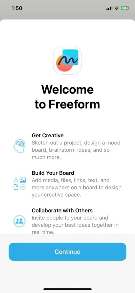 Freeform App