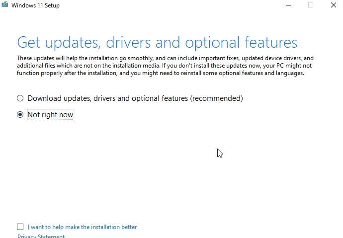 Repair Install Windows 11 with an In-place Upgrade