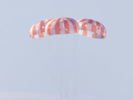 NASA’s Artemis II Moonfarers Return to Earth After Historic Mission NASA Welcomes Record-Setting Artemis II Moonfarers Back to Earth - NASA